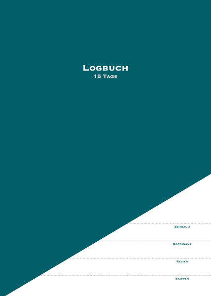 Logbuch 15 Tage (3er Pack)