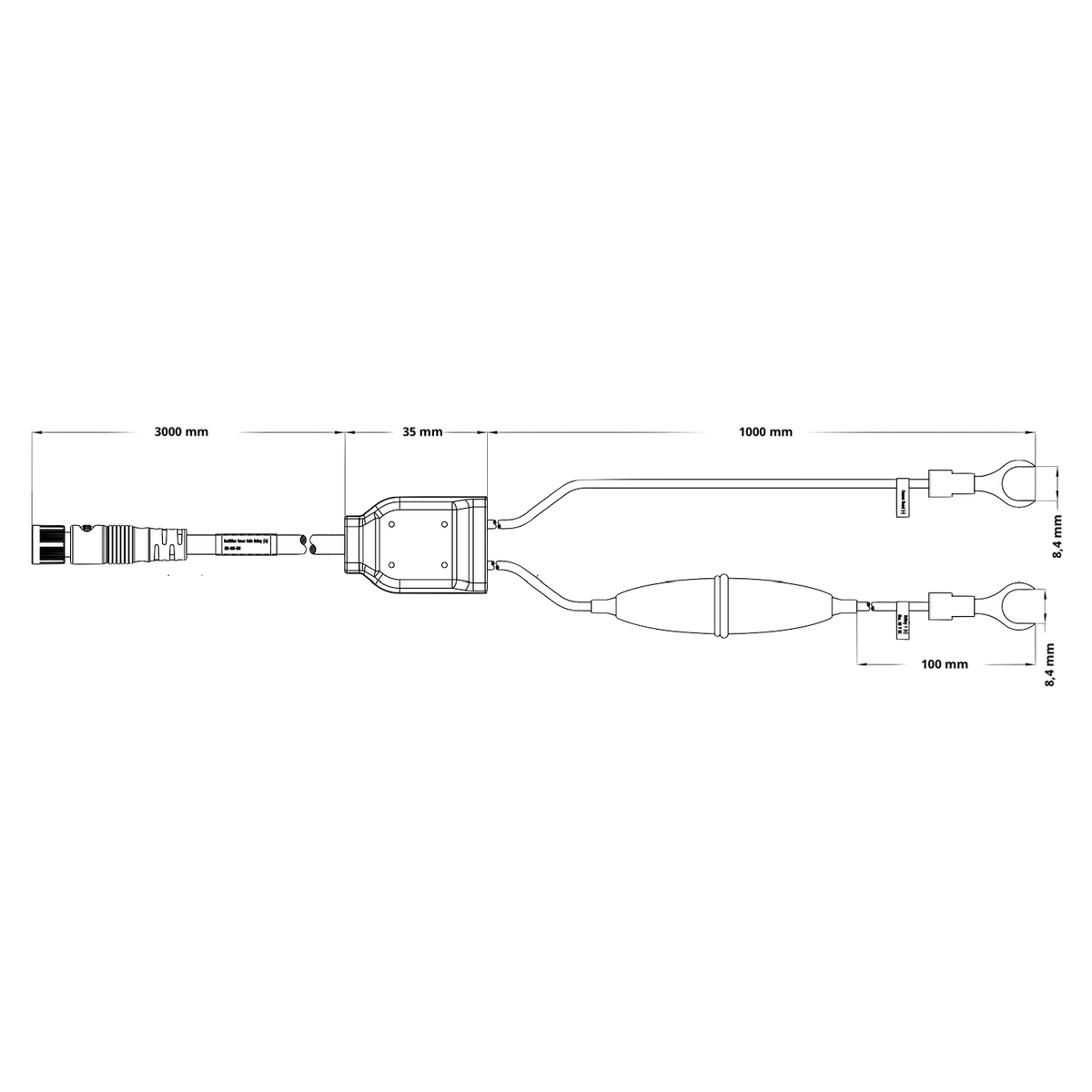 Sensor Cable for 1 Battery – BoatOfficer Shop